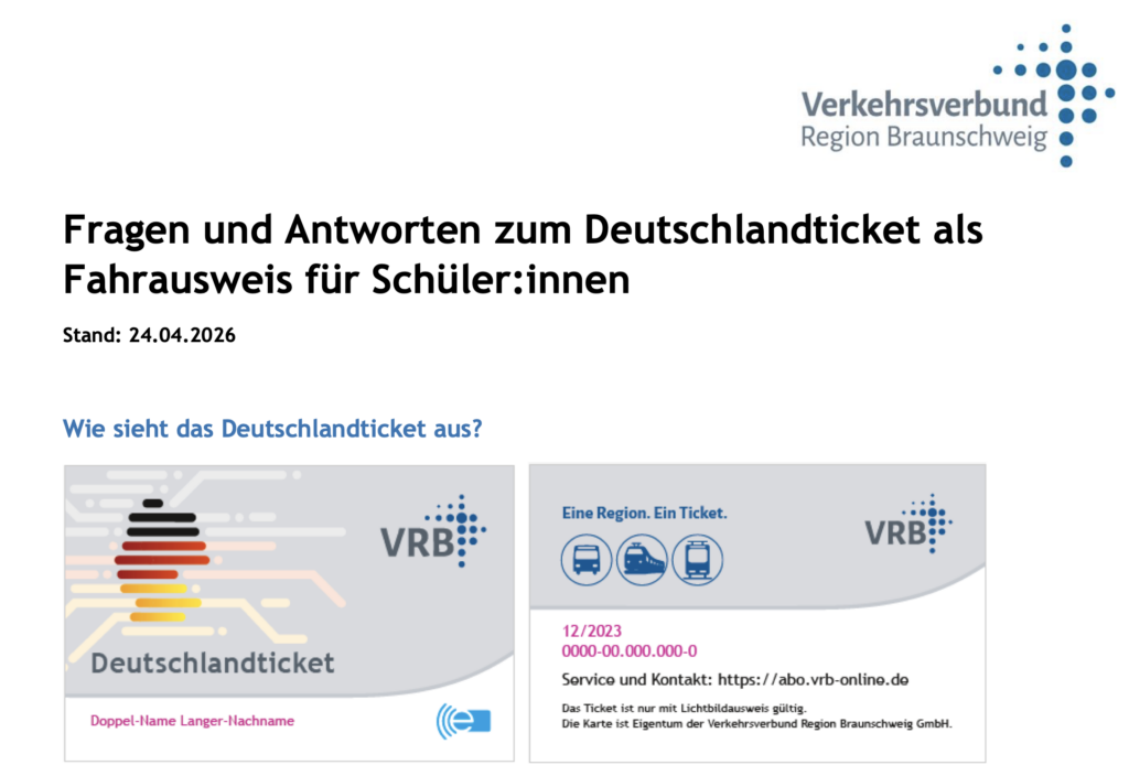 Bildschirmfoto 2026-06-25 um 10.56.21 Das Aussehen zweier Deutschland Tickets wird auf der Website des Verrehrsverbund Region Braunschweig gezeigt